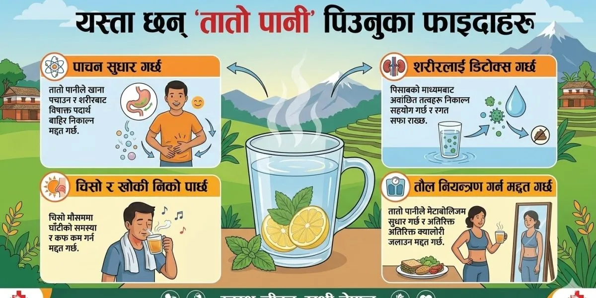 Benefits of Drinking Hot Water: Health Tips
