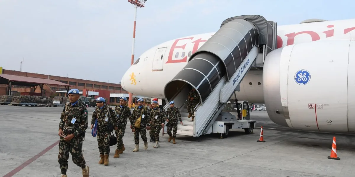 Nepali Peacekeepers Rotated in Congo-based UN Mission