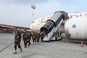 Nepali Peacekeepers Rotated in Congo-based UN Mission