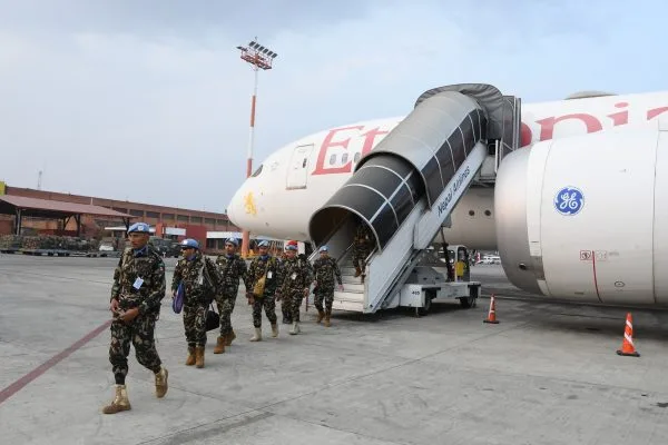 Nepali Peacekeepers Rotated in Congo-based UN Mission